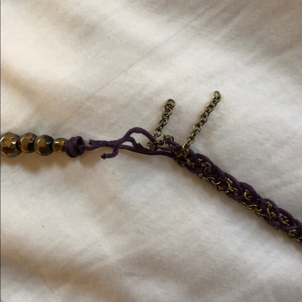 Purple necklace - Picture 3 of 3
